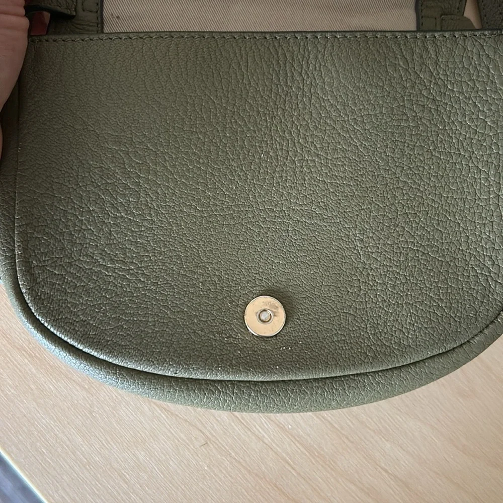 See By Chloe Olive Green Leather Crossbody Bag - Picture 8 of 8